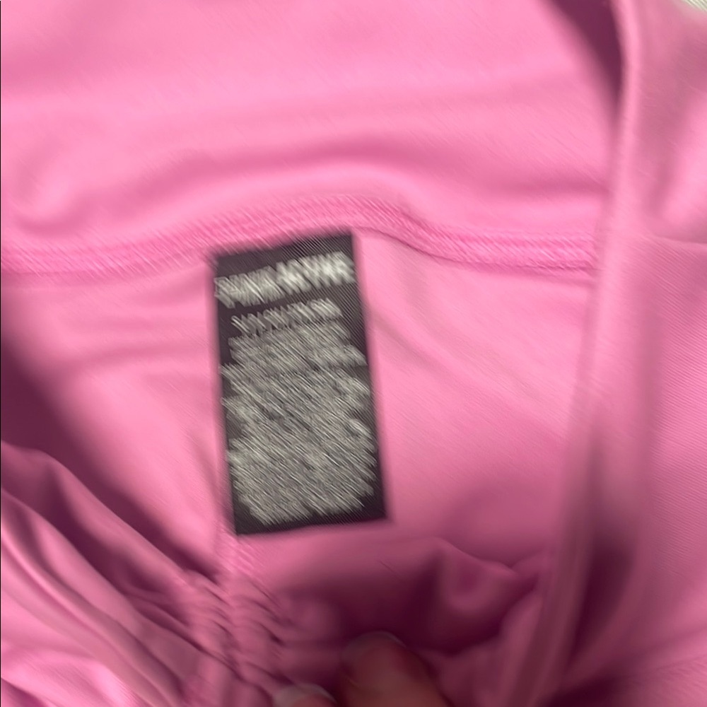 Pink Ruched Leggings - Picture 2 of 5